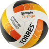 Волейбольный мяч Torres SIMPLE ORANGE р.5 [V32125]