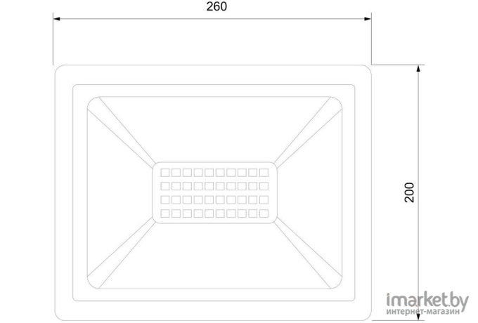 Прожектор Elektrostandard Elementary 033 FL LED 150W 4200K IP65