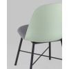 Стул Stool Group Shell серо-зеленый [8336 greyish green 70077]