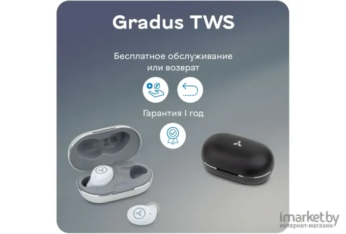 Наушники AccesStyle Gradus TWS Black