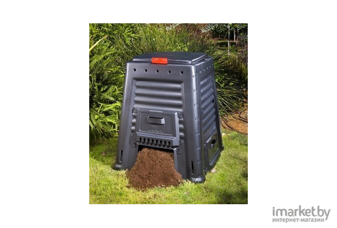 Садовый компостер Keter Mega composter 650L черный [231598]
