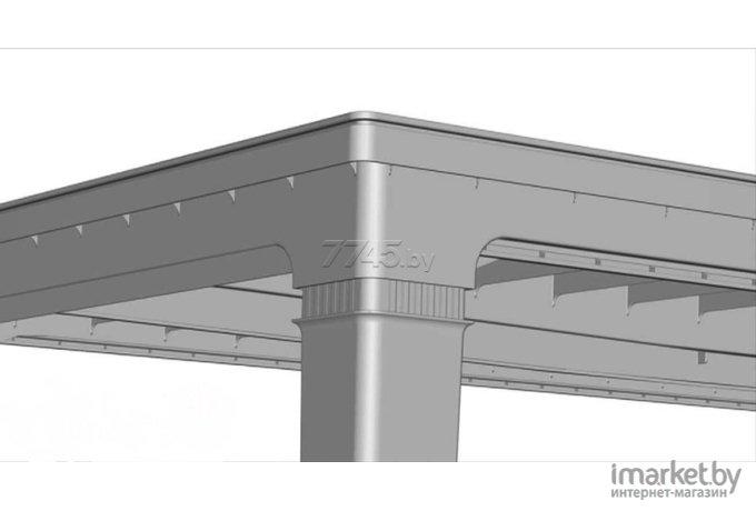 Садовый стол Keter Futura 165х95cm коричневый [206977]