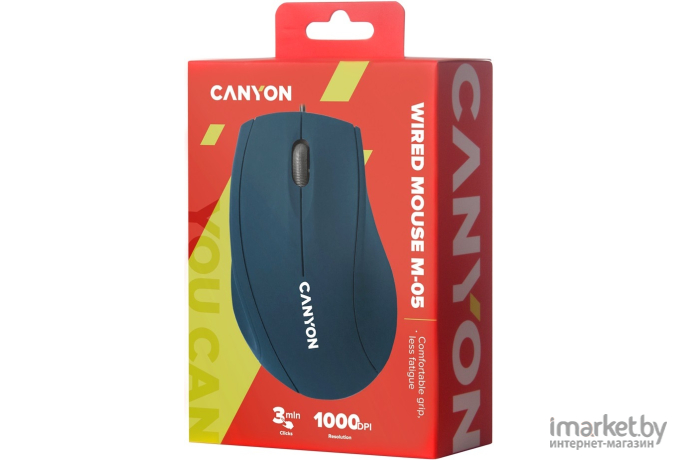 Мышь Canyon CNE-CMS05BL