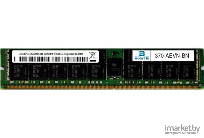 Оперативная память Dell DDR4  64Gb DIMM ECC Reg PC4-25600 3200MHz [370-AEVP]