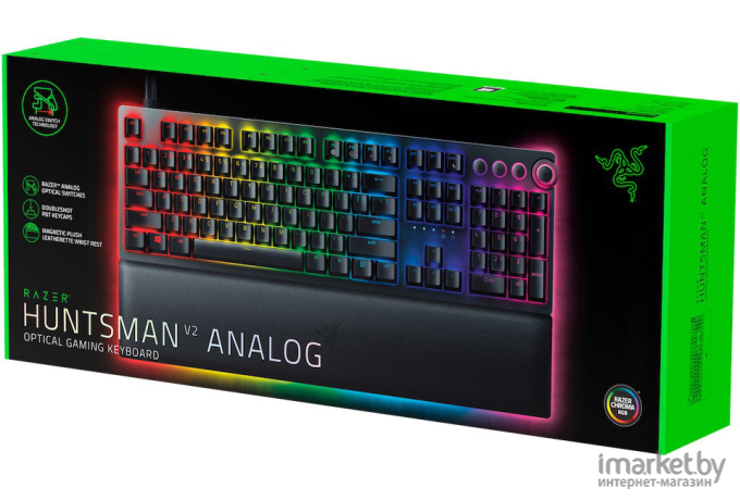 Клавиатура Razer Huntsman V2 Analog [RZ03-03610800-R3R1]