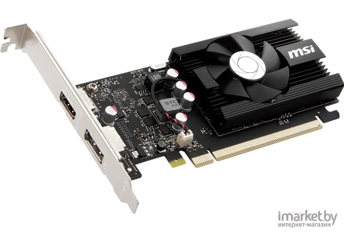 Видеокарта MSI GeForce GT 1030 2GD4 LP OC