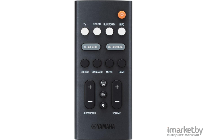 Звуковая панель Yamaha SR-B20A черный [ASRB20ABL]