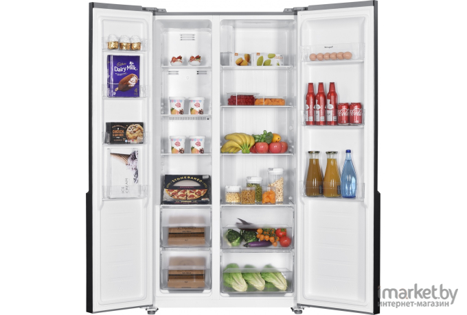 Холодильник Weissgauff WSBS 500 NFW Inverter (426808)