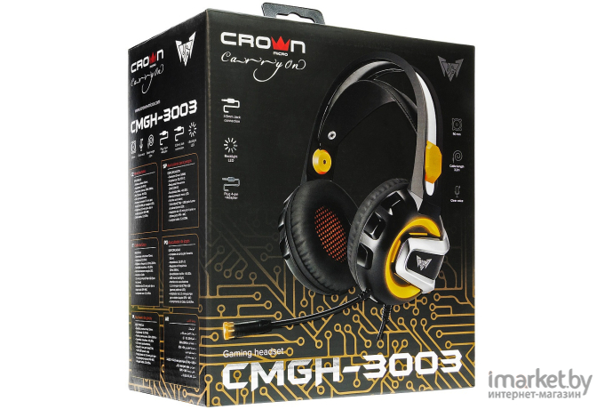 Наушники CrownMicro CMGH-3003