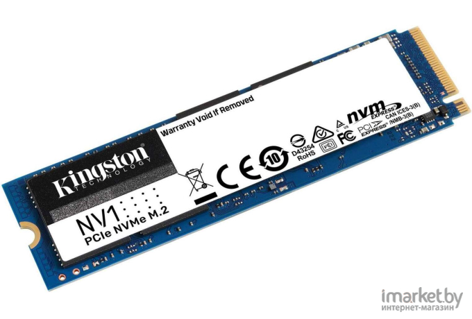 SSD диск Kingston M.2 2280 M 1Tb NV1 [SNVS/1000G]