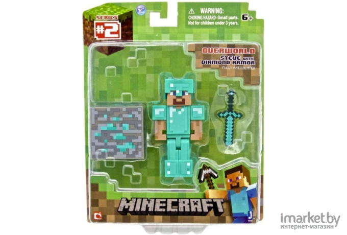 Игрушка Jazwares Minecraft Diamond Steve [TM16504]