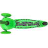 Самокат Y-Scoo Trio Diamond 120 Kaleidoscope Led Green