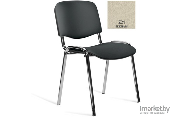 Офисное кресло Nowy Styl Изо хром Z21 бежевый