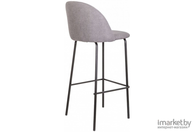 Барный стул AksHome Icon светло-серый 1701-26/черный