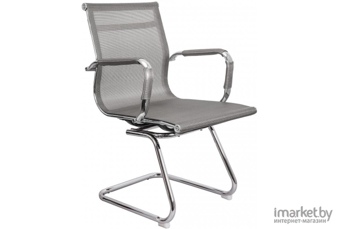Офисное кресло AKS Aliot New сетка-серая/серебро