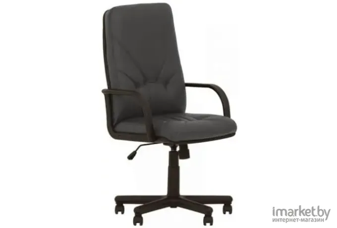 Офисное кресло UTFC Комо В пластик С-73 серый