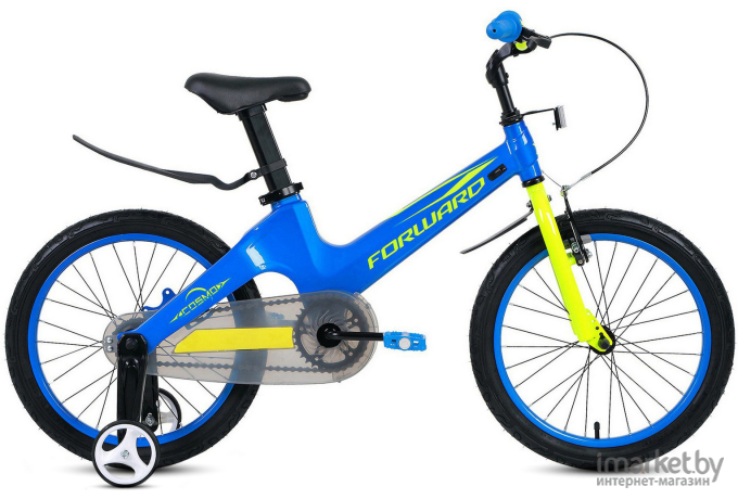 Велосипед детский Forward COSMO 18 2.0 2020-2021 синий [1BKW1K7D1022]