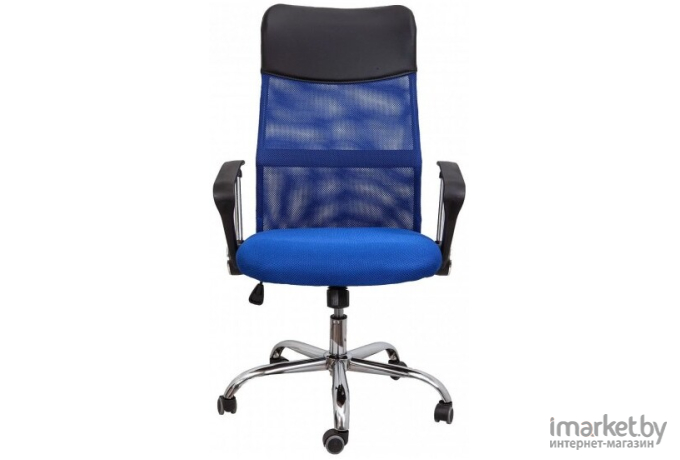 Офисное кресло Седия Aria Eco New черный/сетка синяя