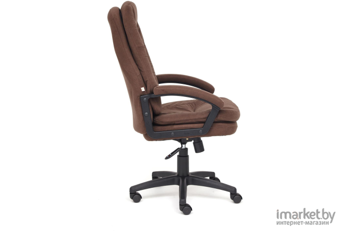 Офисное кресло TetChair COMFORT LT флок 6 коричневый