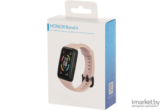 Фитнес-браслет Honor Band 6 Coral Pink [АRG-B39]