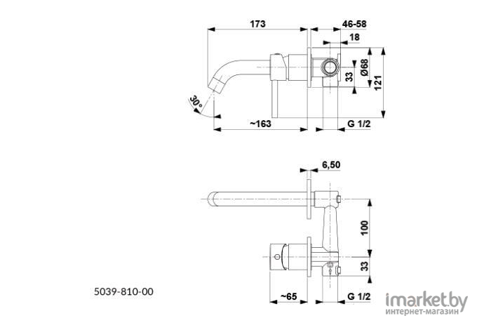 Смеситель Armatura Moza [5039-810-81]