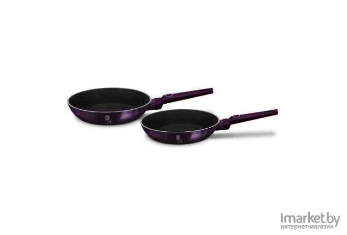 Сковорода Berlinger Haus Purple Eclips Collection Набор 2пр. [BH-6789]