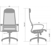 Офисное кресло Metta Комплект 11 - 17831 комплект Pl черный