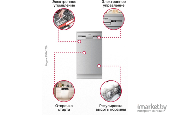 Посудомоечная машина Hansa ZWM427EIH [1100506]