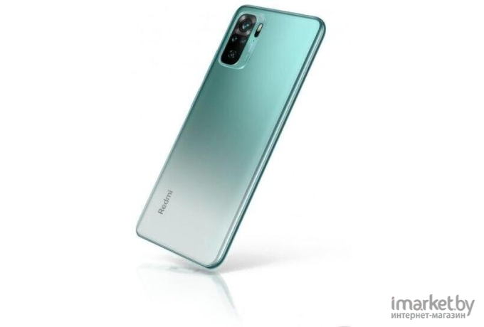 Мобильный телефон Xiaomi Redmi Note 10 4GB/128GB Lake Green