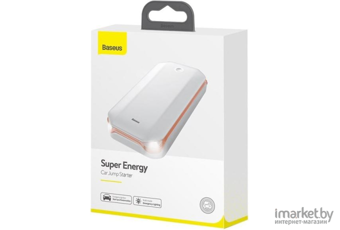 Пуско-зарядное устройство Baseus CRJS01-02 Super Energy Car Jump Starter 8000mAh White