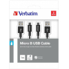 Кабель Verbatim USB2.0 AM-microBM [48874]