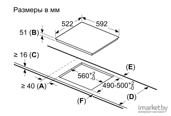 Варочная панель Bosch PIE611FC5R