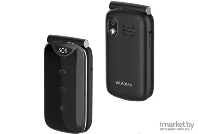 Мобильный телефон Maxvi E6 Black