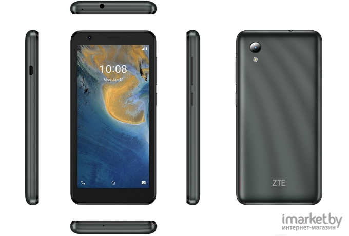 Мобильный телефон ZTE Blade A31 Lite 1Gb/32Gb серый [A31Lite2021G]