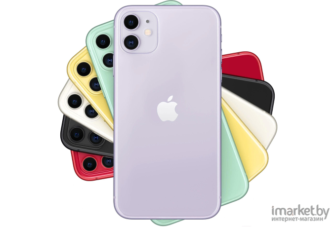 Мобильный телефон Apple iPhone 11 64Gb Purple [MHDF3]