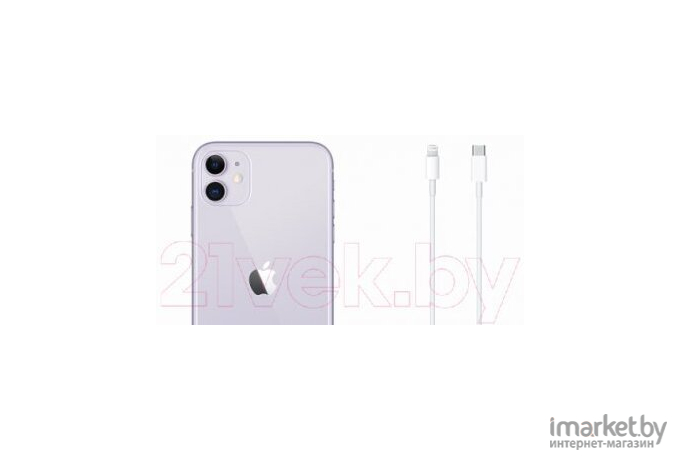 Мобильный телефон Apple iPhone 11 64Gb Purple [MHDF3]