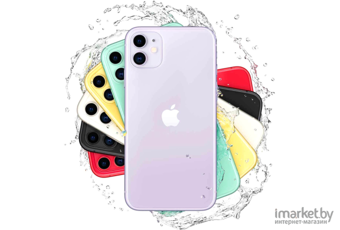 Мобильный телефон Apple iPhone 11 64Gb Purple [MHDF3]