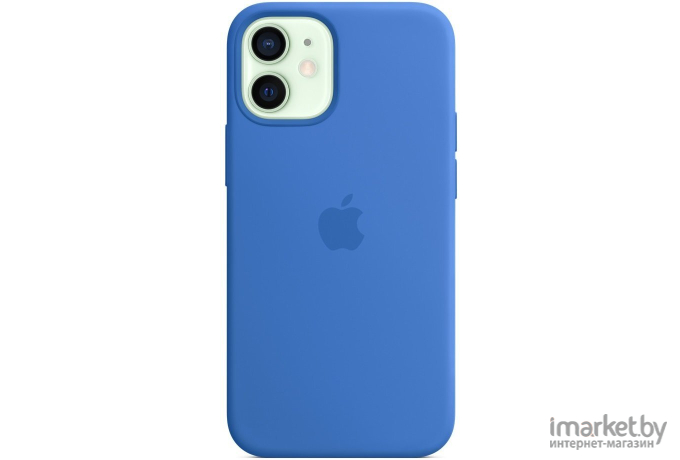 Чехол для телефона Apple iPhone 12 mini Silicone Case with MagSafe Capri Blue [MJYU3]