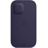 Чехол для телефона Apple iPhone 12 | 12 Pro Leather Sleeve with MagSafe Deep Violet [MK0A3]