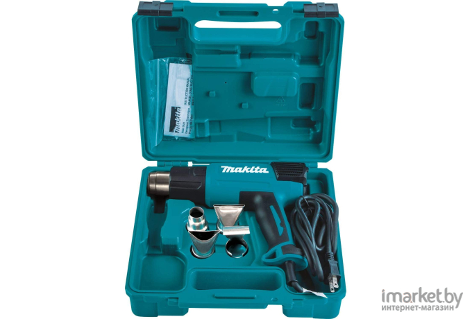 Промышленный фен Makita HG 6030 K  + набор сопл [HG6030K]