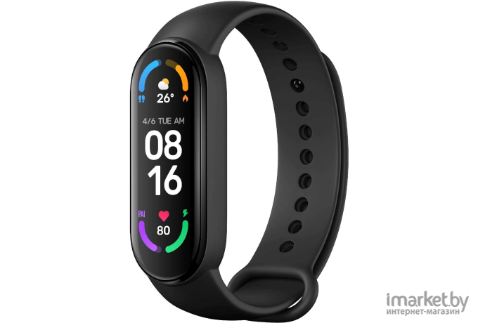 Фитнес-браслет Xiaomi Smart Band 6 Black (BHR4951GL)