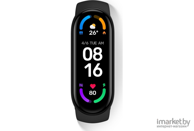 Фитнес-браслет Xiaomi Smart Band 6 Black (BHR4951GL)