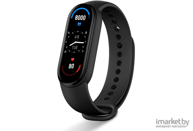 Фитнес-браслет Xiaomi Smart Band 6 Black (BHR4951GL)