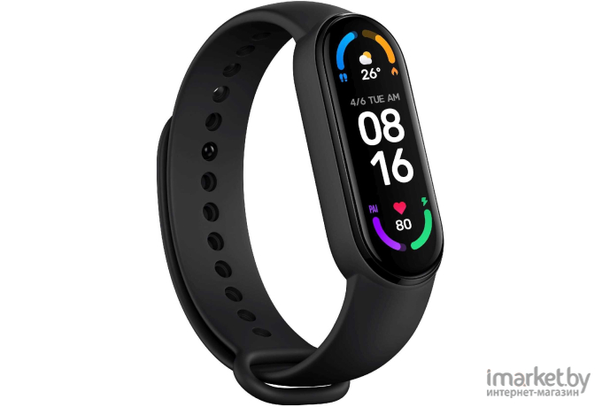 Фитнес-браслет Xiaomi Smart Band 6 Black (BHR4951GL)