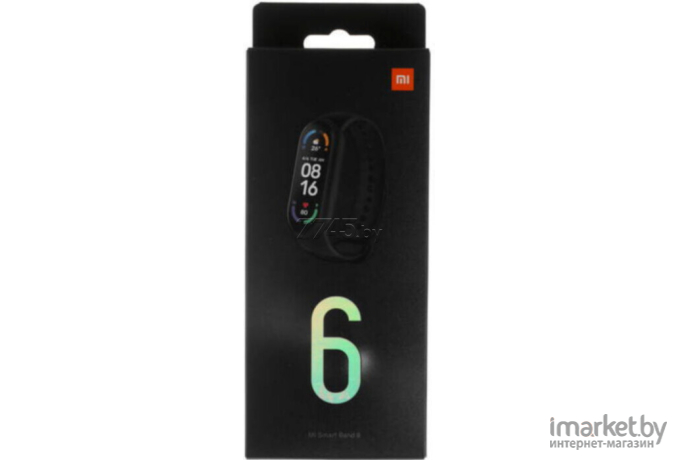 Фитнес-браслет Xiaomi Smart Band 6 Black (BHR4951GL)