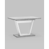 Стол обеденный Stool Group Vector 120-160*80 бетон/белый [80.578.01 8005 DUAL]