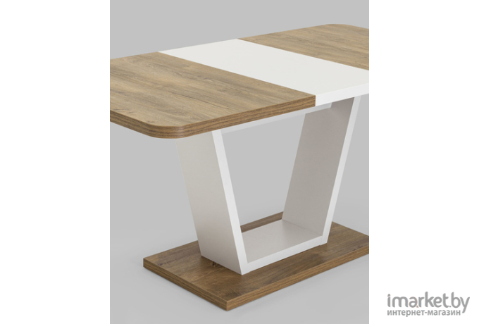 Стол обеденный Stool Group Vector 120-160*80 дуб Ка/пепел [80.578.01 8048 DUAL]