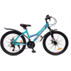 Велосипед Greenway 4930M 24 рама 15 дюймов голубой/розовый