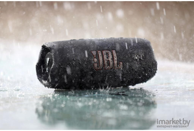 Портативная акустика JBL Charge 5 Black [JBLCHARGE5BLK]