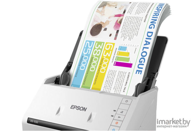 Сканер Epson WorkForce DS-530II [B11B261401]